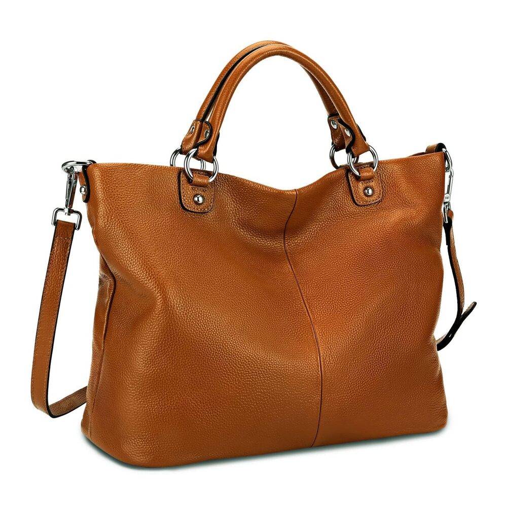 6869 Soft Leather Tote Bag, Top Satchel Purses and Handbags